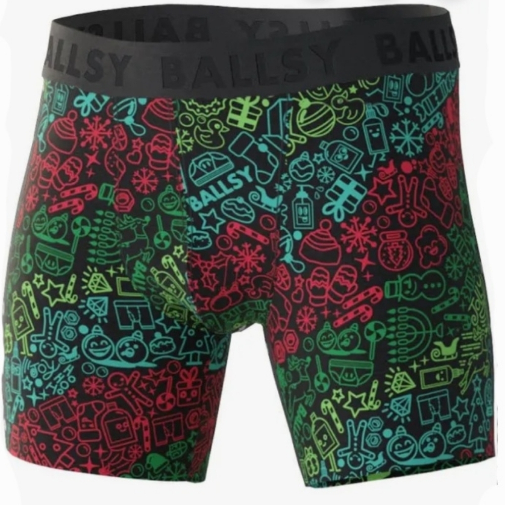 Ball Pouch Christmas Boxer Briefs